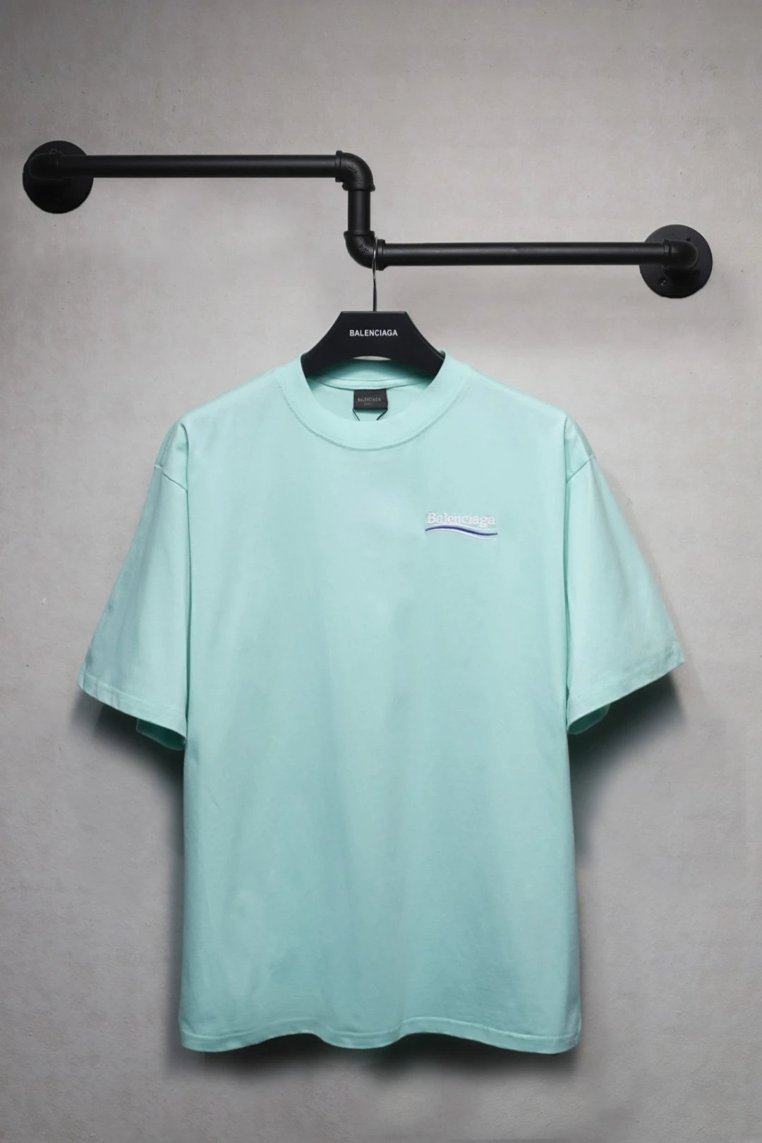 Off-White Wave Logo Black T-Shirt - 4