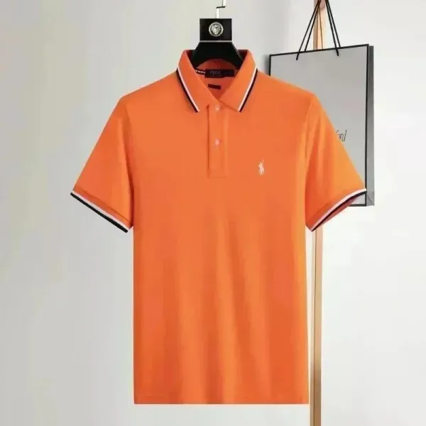 Ralph Lauren Classic Fit Polo Shirt Orange - 1