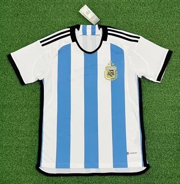 Adidas Argentina National Team Home Jersey Blue and White Striped Jersey product listing in Litbuy spreadsheet finds