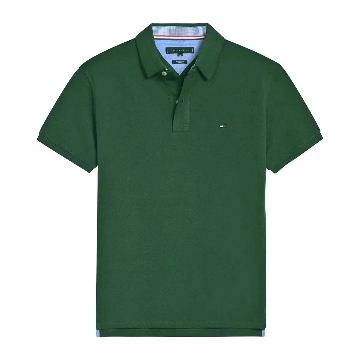 Tommy Hilfiger Tommy Hilfiger Men's Green Polo Shirt Green