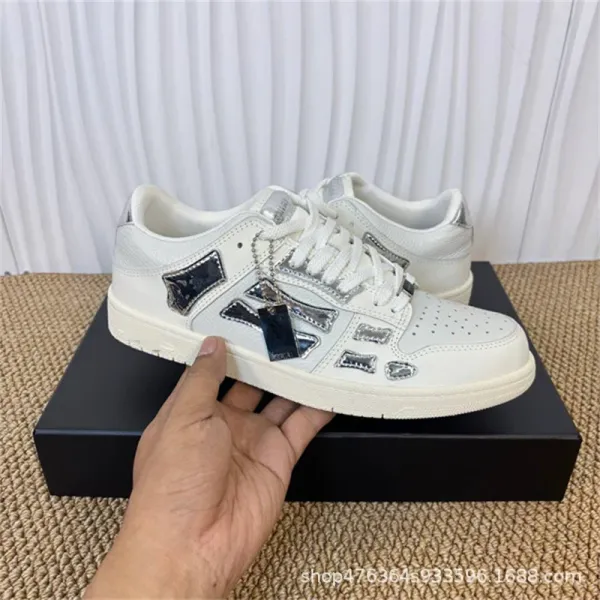 Off-White Diagonal Arrow Low Top White Sneakers - 1