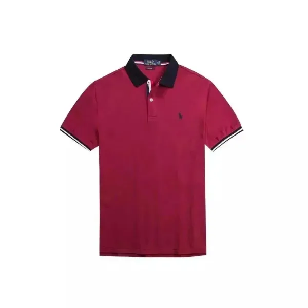 Ralph Lauren Classic Fit Polo Shirt Burgundy - 1