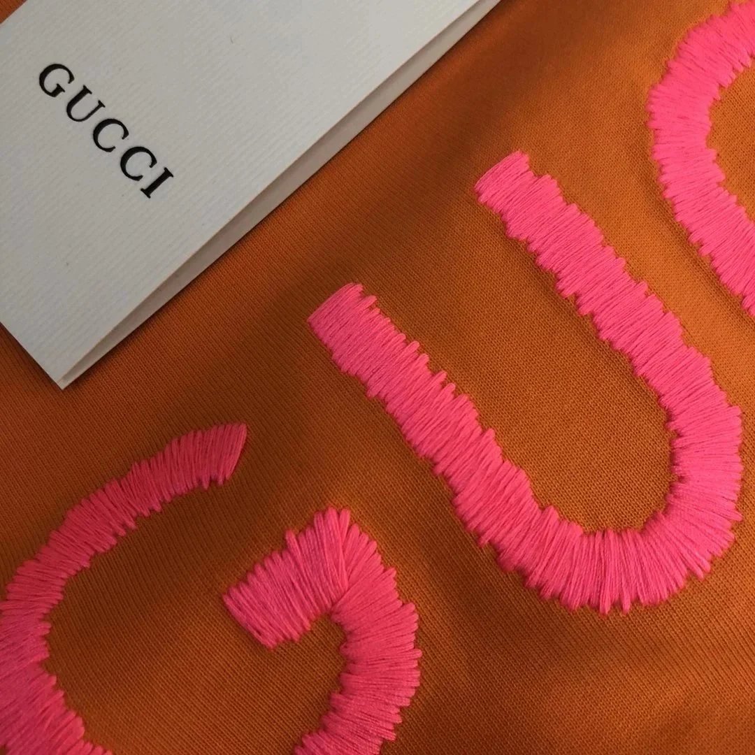 Gucci Interlocking G Circle Logo Black T-Shirt - 6