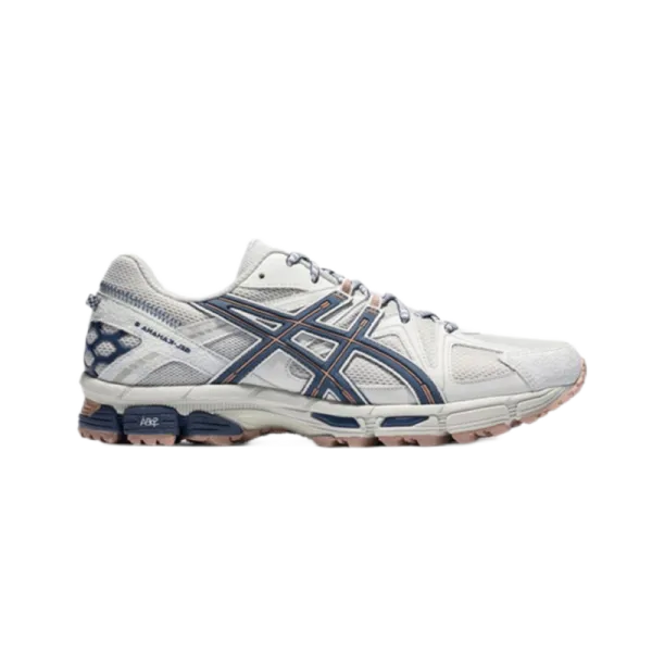 Asics Gel-Kayano 14 White/Black Running Shoes - 12