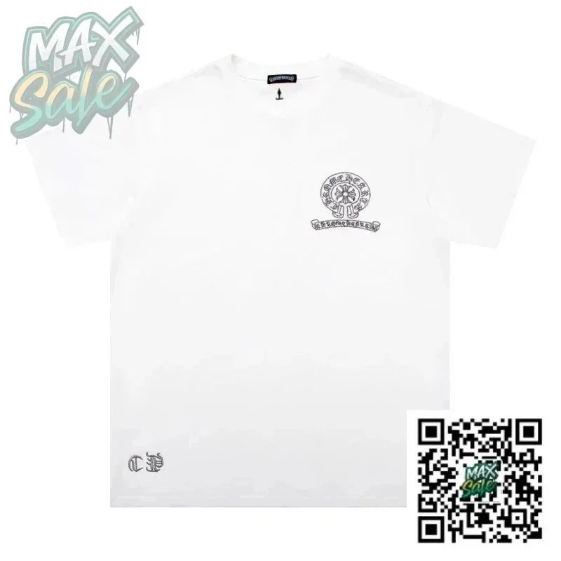 Chrome Hearts x Unknown Brand White Graphic T-Shirt - 1