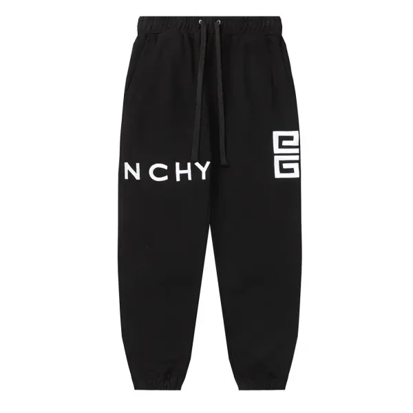 Givenchy NCHY Logo Joggers Black - 1