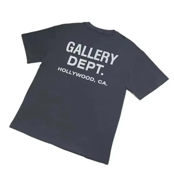 Gallery Dept. Hollywood CA Graphic Tee Charcoal Gray T-Shirt - 1