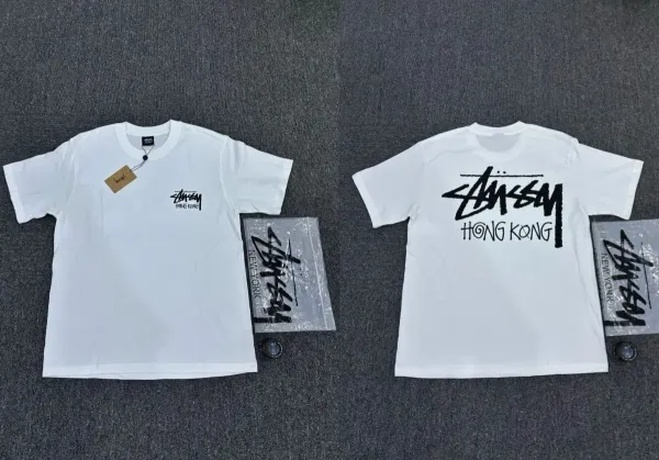 Stussy Hong Kong Limited Edition White T-Shirt - 1