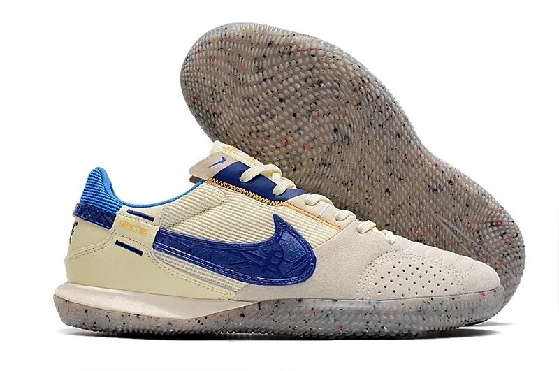 Nike Tiempo Legend 9 Indoor White Yellow Sneakers - 15