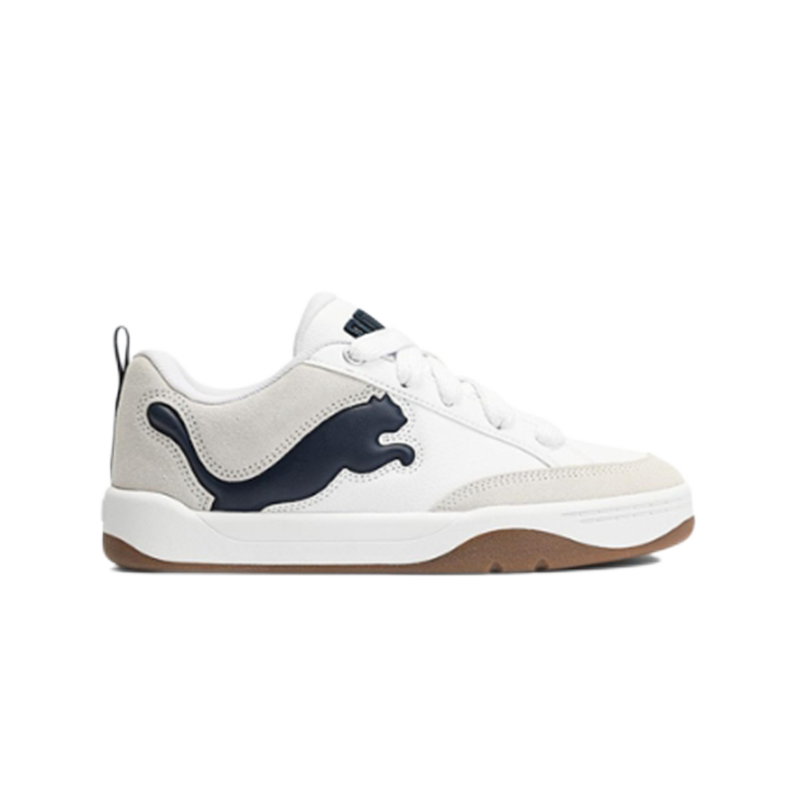 Puma Suede Classic X White Navy Gum Sneakers - 5