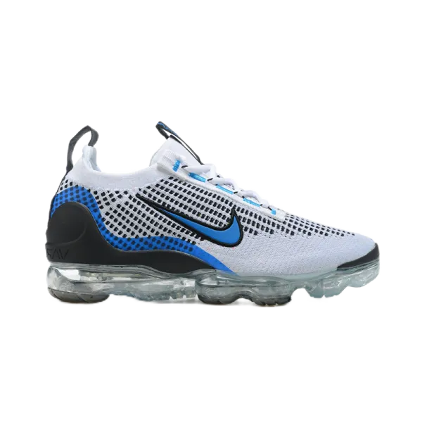 Nike Air VaporMax 2021 Blue and White Running Shoes - 1