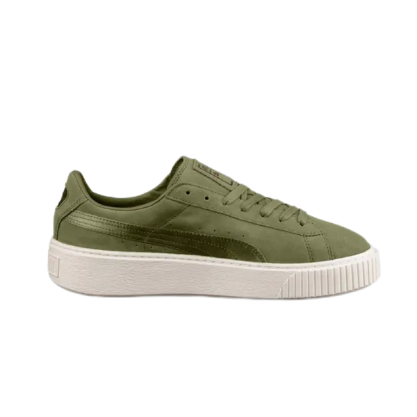 Puma Platform Sneakers Army Green Sneakers - 1