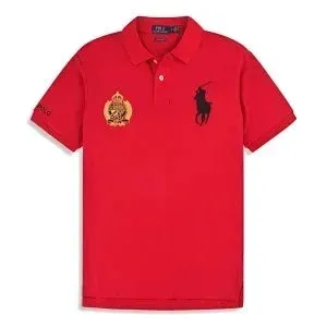 Ralph Lauren Classic Fit Polo Shirt Burgundy - 6