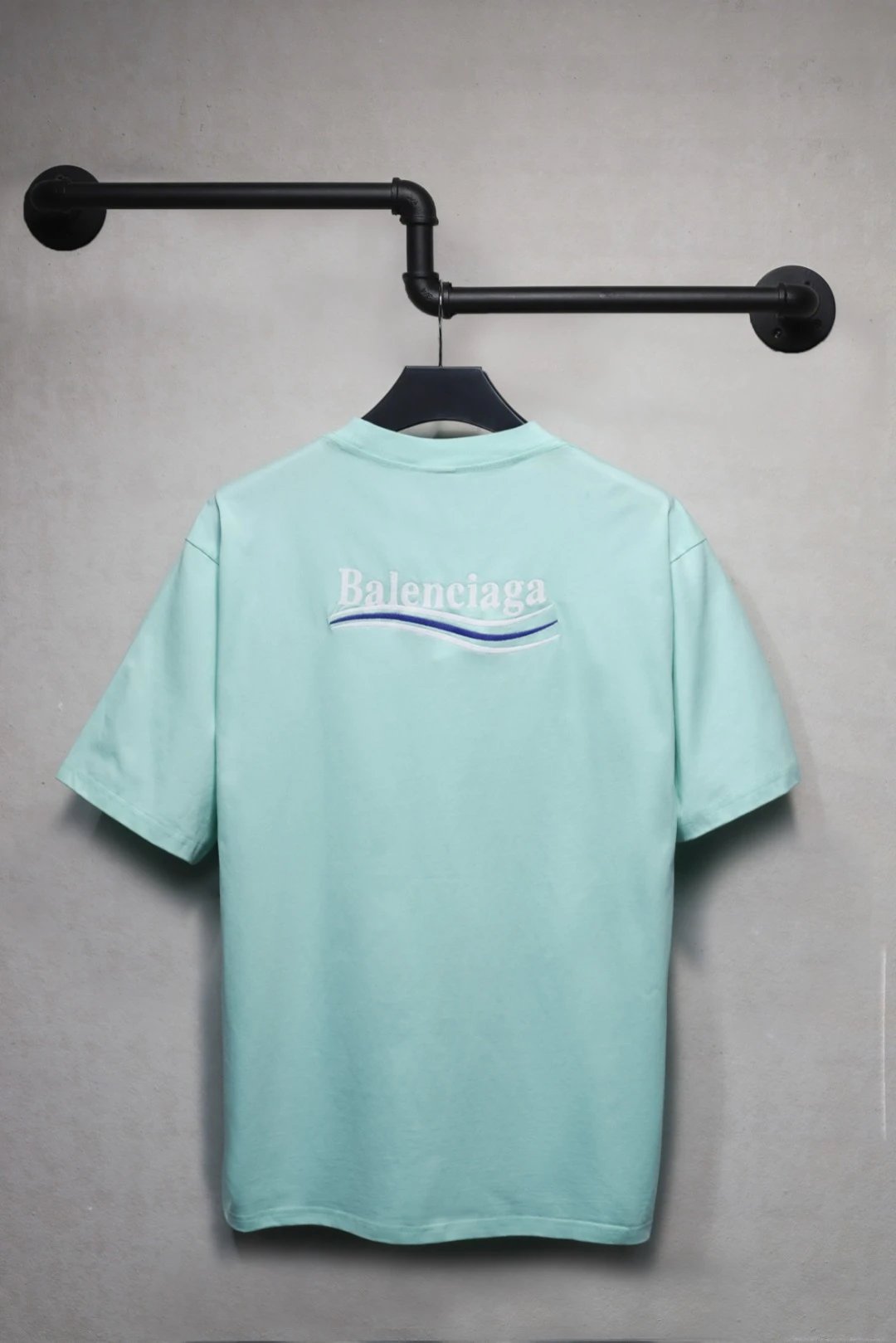 Off-White Wave Logo Black T-Shirt - 5