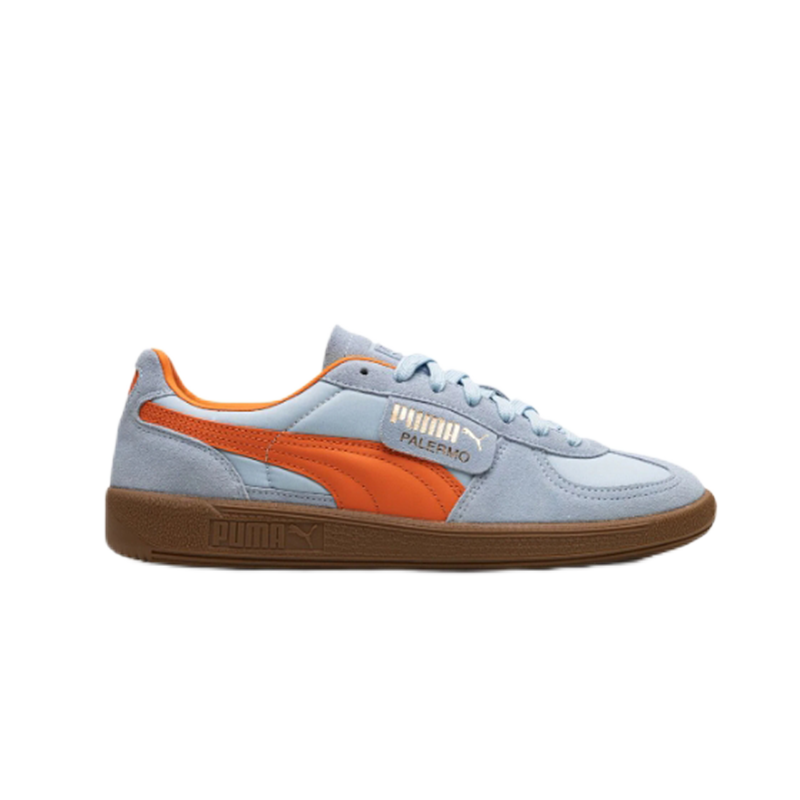 Puma Palermo Navy Blue and White Sneakers - 3