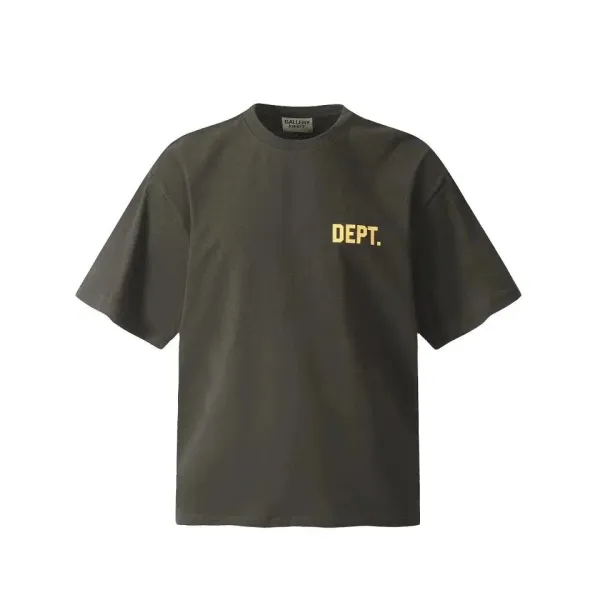 Gallery Dept. Dept. Logo Tee Army Green T-Shirt - 1