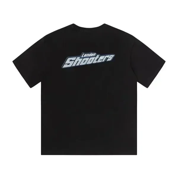 London Shooters Graphic Print Black T-Shirt - 1