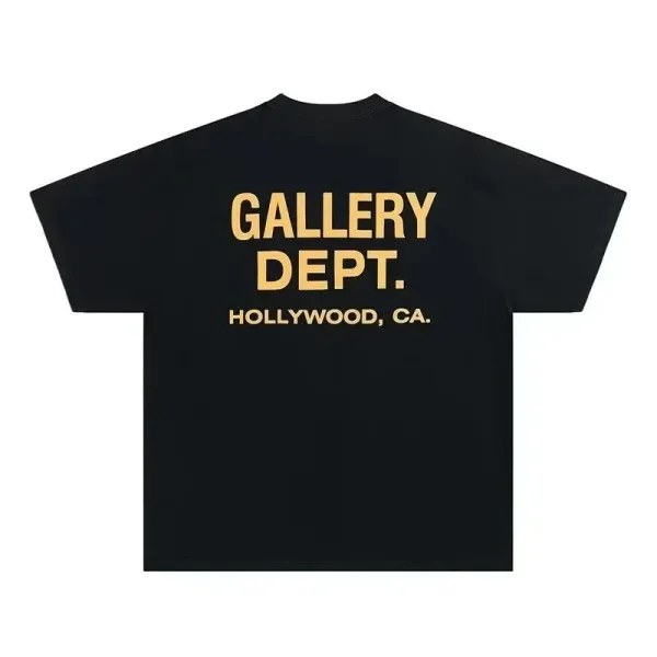 Gallery Dept. Gallery Dept. Hollywood CA T-Shirt Black - 1