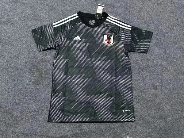 Adidas Japan National Team Training Jersey Black/White - 1