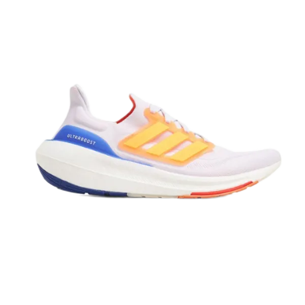Adidas Ultraboost Light White Lime Green Running Shoes - 10