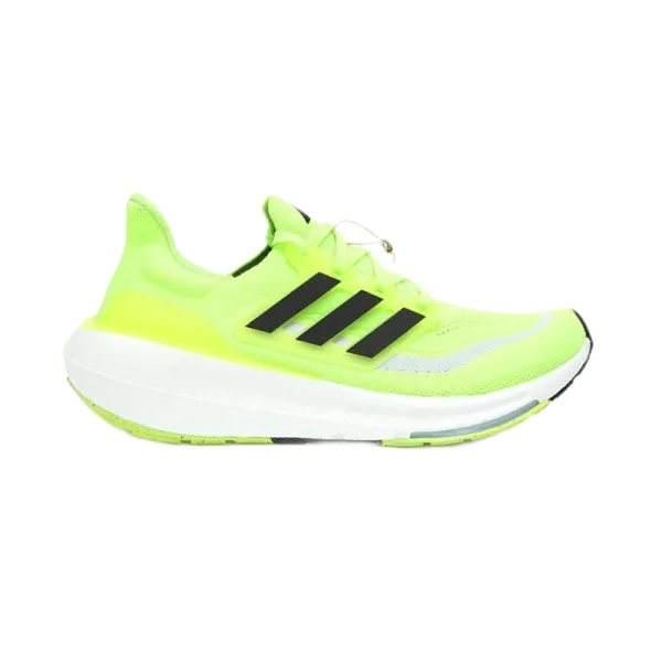 Adidas Ultraboost Light White Lime Green Running Shoes - 15