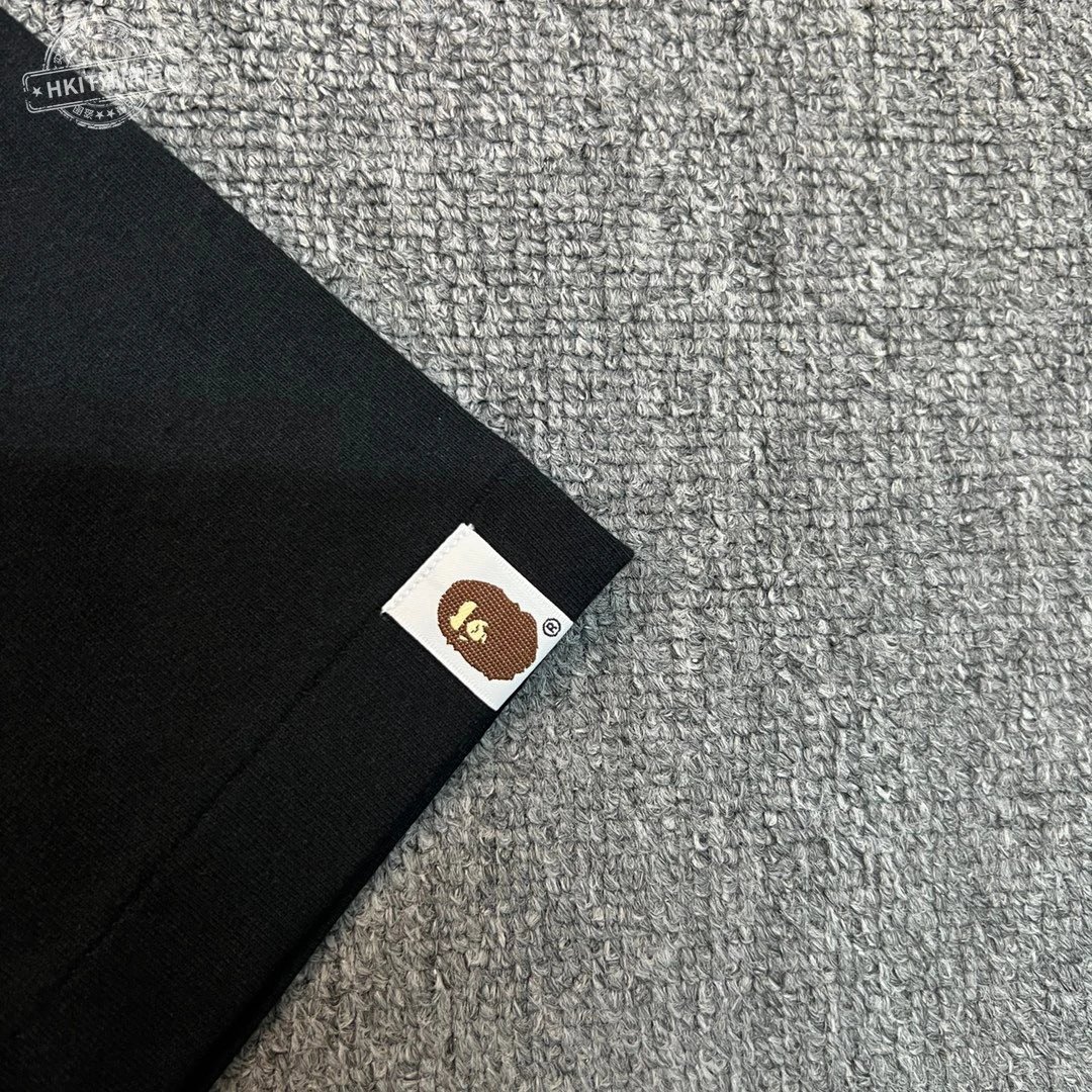 A Bathing Ape Classic猿人头印花T恤系列 Black/White/Multicolor T-Shirt - 7