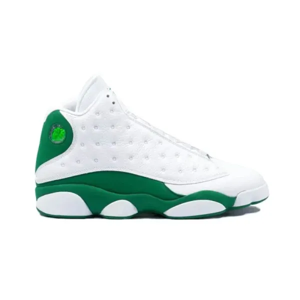 Air Jordan 13 Retro White Green Sneakers - 1