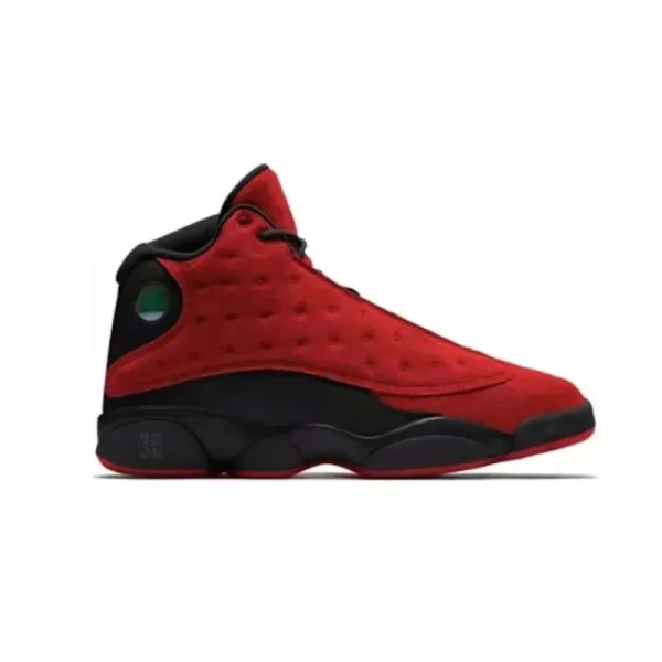 Air Jordan 13 Retro Red Suede Sneakers - 1