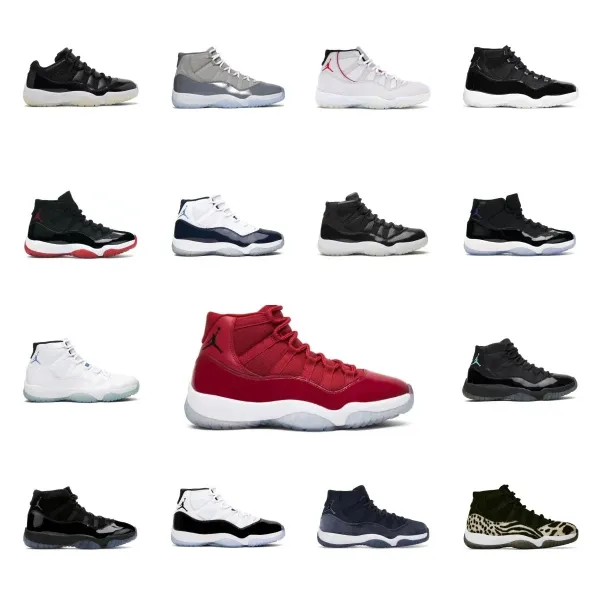 Air Jordan 11 Low White Ice Sole Sneakers - 3