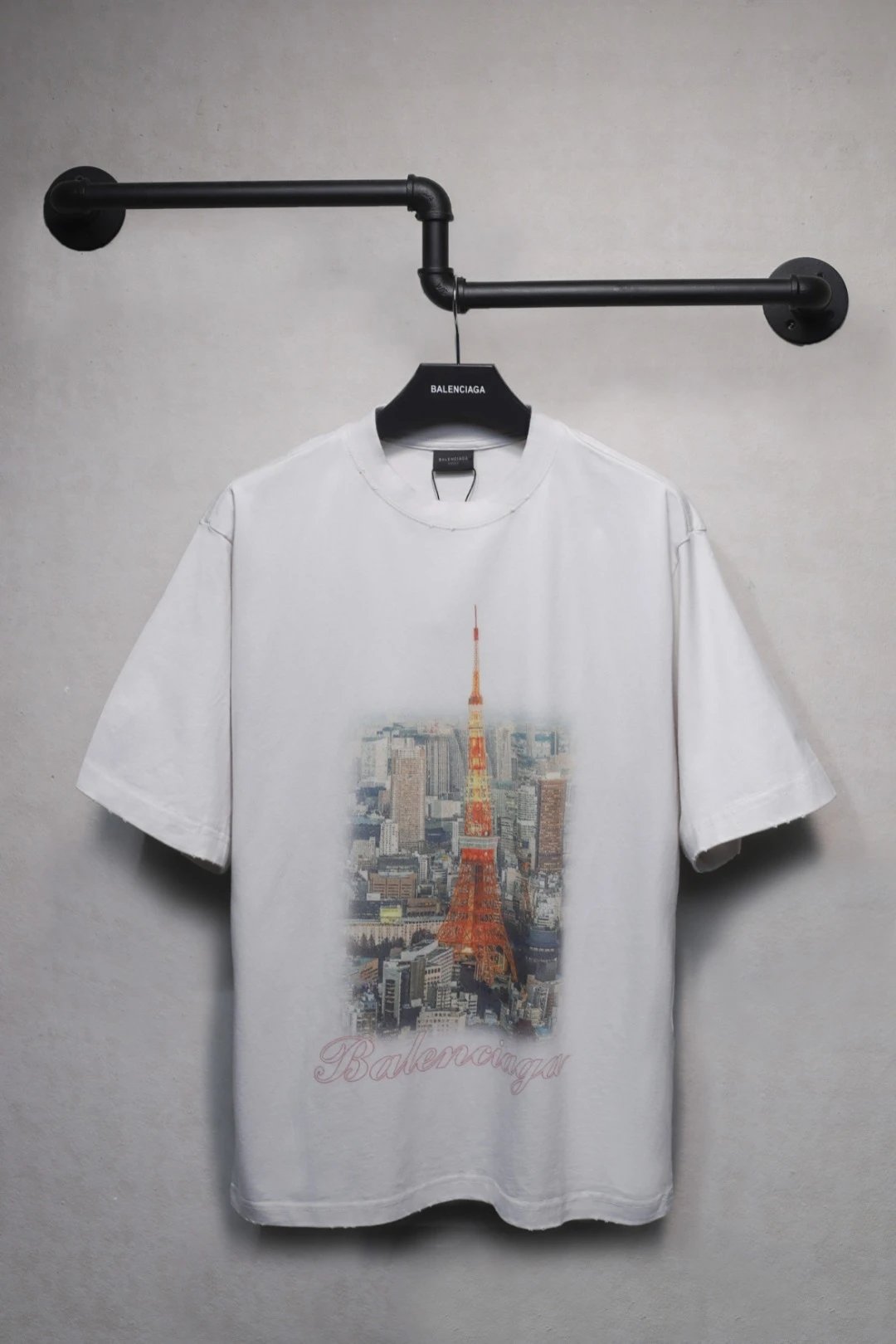 Off-White Wave Logo Black T-Shirt - 16