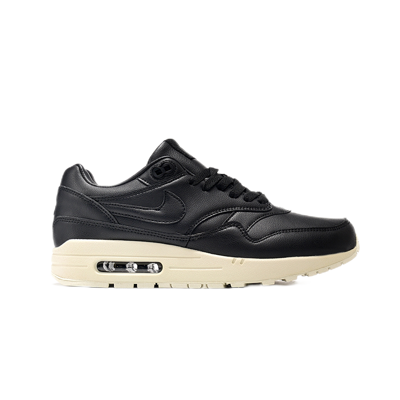 Nike Air Max 1 Black/Off-White Sole Sneakers - 1