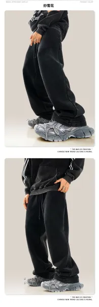 Saint Tears Relaxed Fit Sweatpants Deep Gray - 14