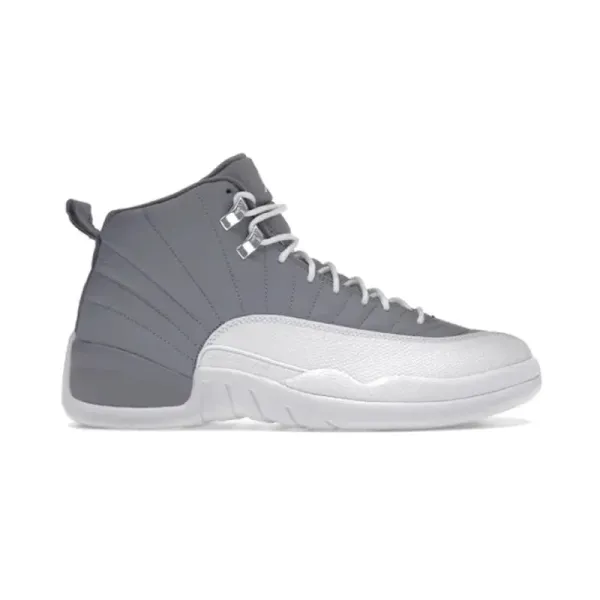 Air Jordan 12 Retro Wolf Grey Sneakers - 1