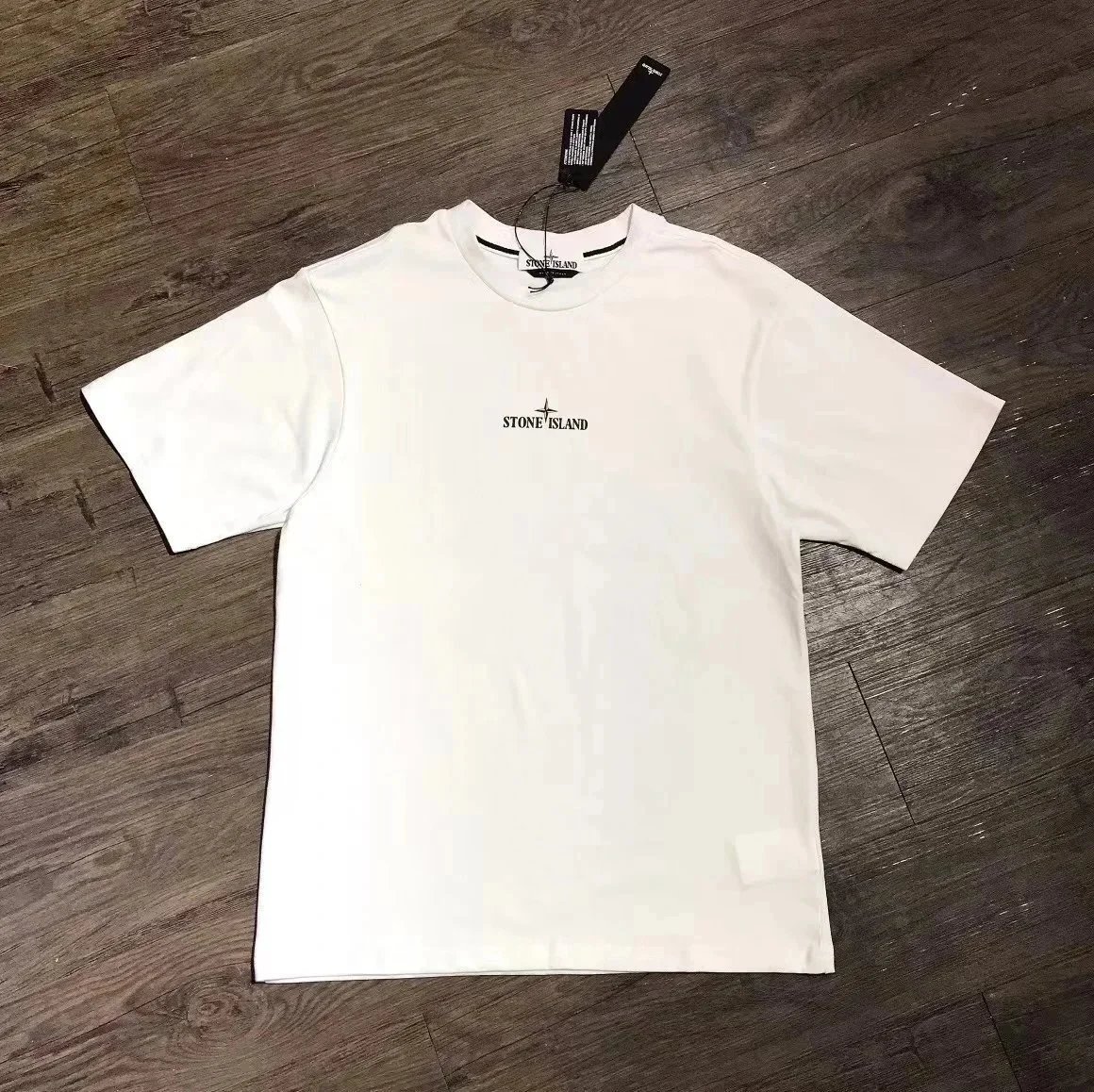 Stone Island Compass Logo T-Shirt Gray T-Shirt - 10