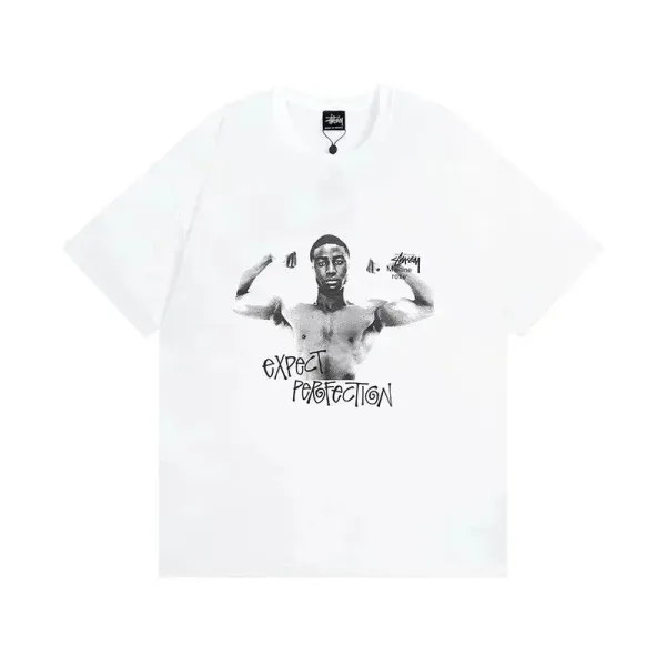Stüssy x Martine Rose Expect Perfection White T-Shirt - 1
