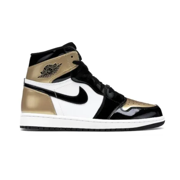 Air Jordan 1 High OG Metallic Gold Sneakers - 1