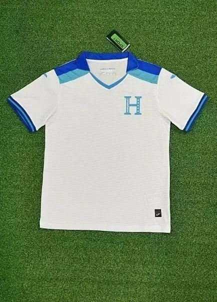 Design Honduras National Team Away Jersey White / Blue Jersey product listing in Litbuy spreadsheet finds