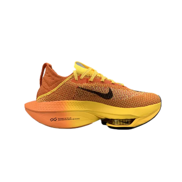 Nike ZoomX Vaporfly Next% 3 Sunset Orange Yellow Running Shoes - 1