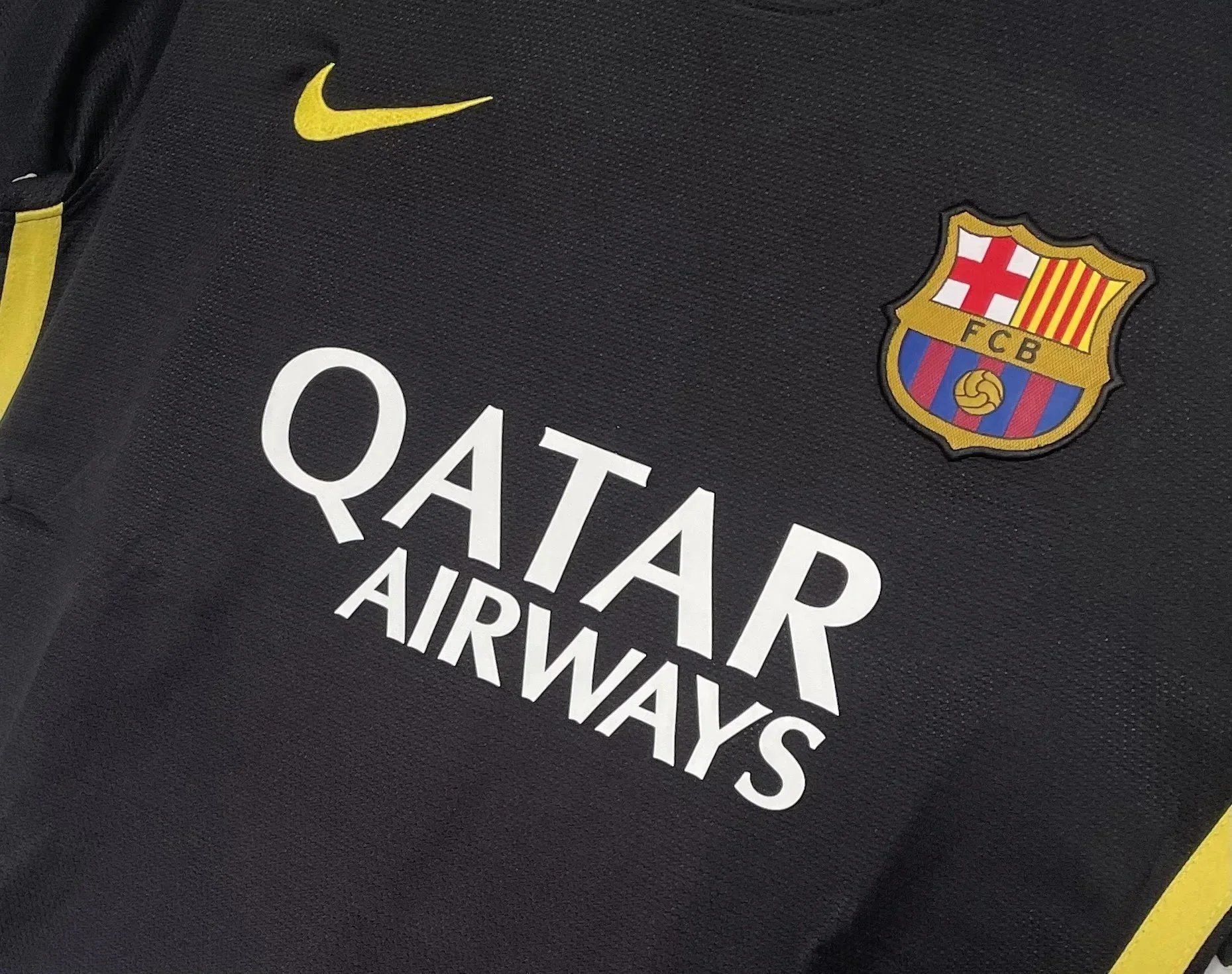 Nike FC Barcelona 2013-14 Third Jersey Black - 10