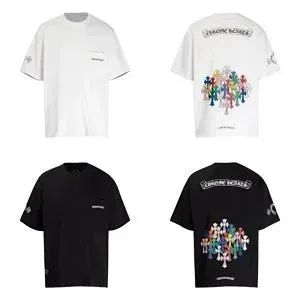 Chrome Hearts Cross Pattern Oversized T-Shirt Multicolor - 6