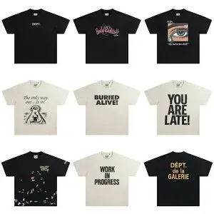 Gallery Dept. Hollywood CA T-Shirt Charcoal Gray T-Shirt - 2