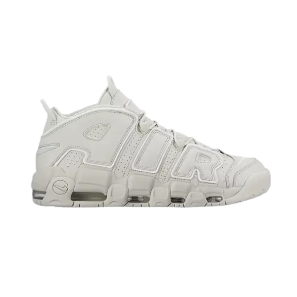 Nike Air More Uptempo White Sneakers - 1