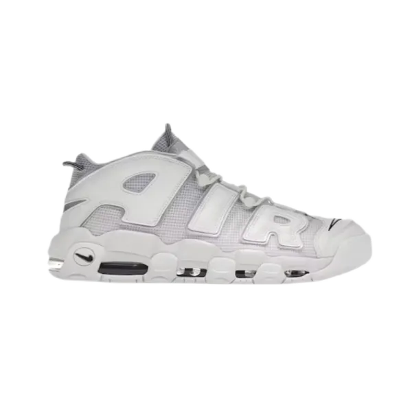 Nike Air More Uptempo White Sneakers - 1