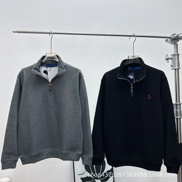 Ralph Lauren Polo Half-Zip Sweater Forest Green - 6