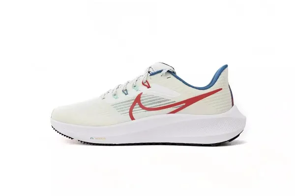 Nike Renew Run 6 White Red Blue Running Shoes - 1