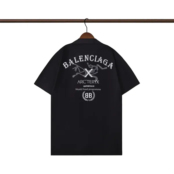 Balenciaga x Arc'teryx Collaboration Graphic Shirt Black - 1