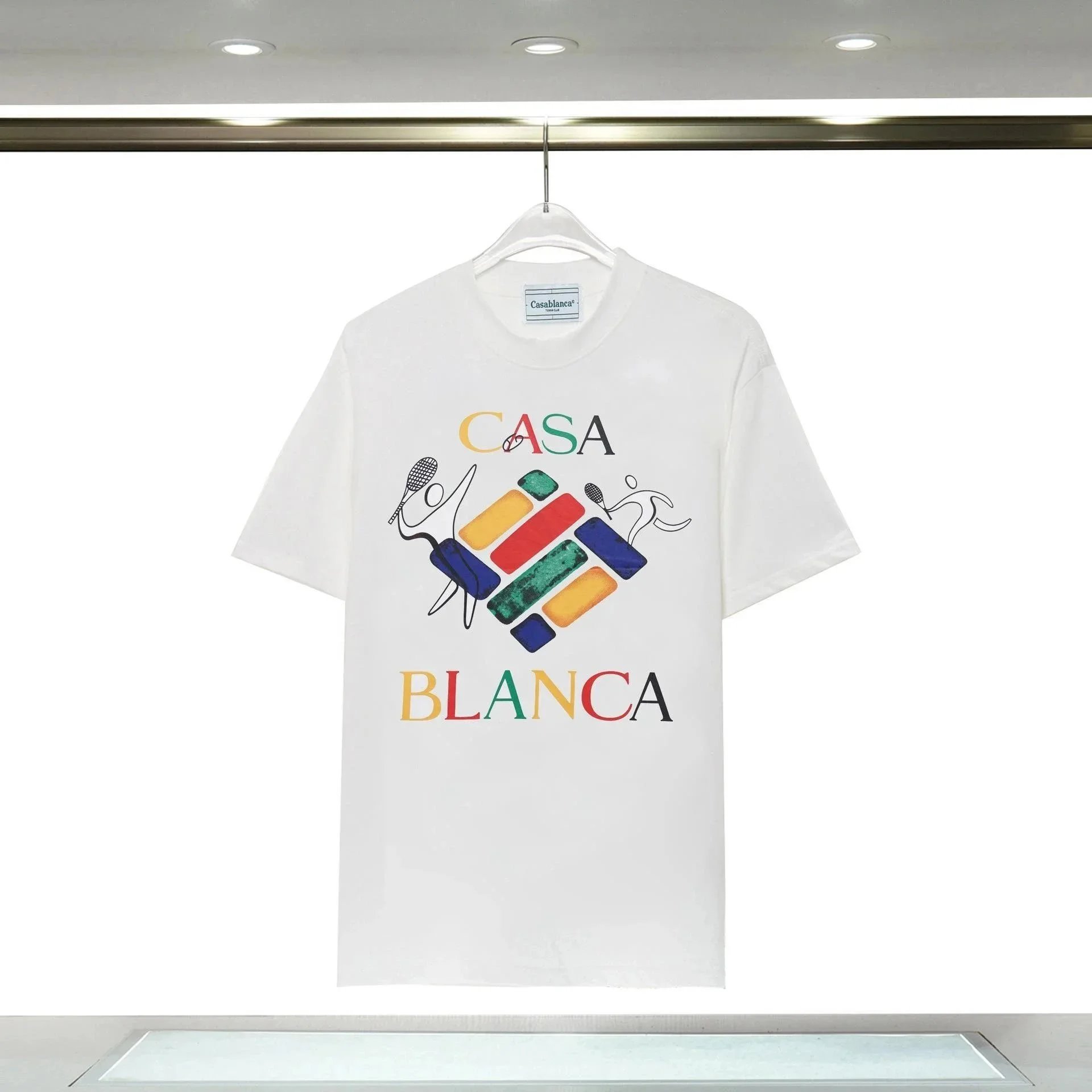 Casablanca x Time Club Cosmic Cactus Black T-Shirt - 8