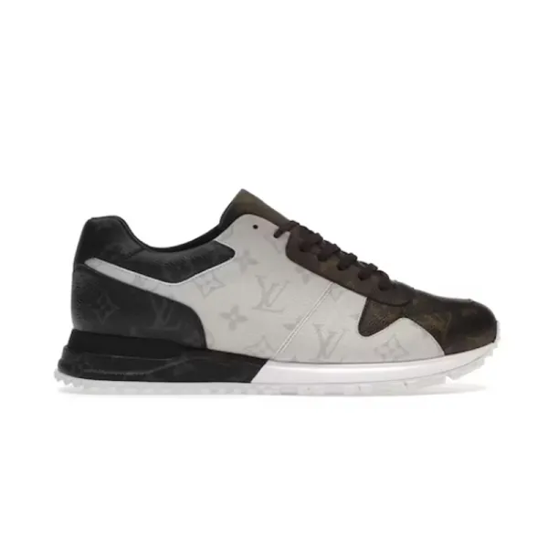Louis Vuitton Runner Monogram Gray Black Sneakers - 2