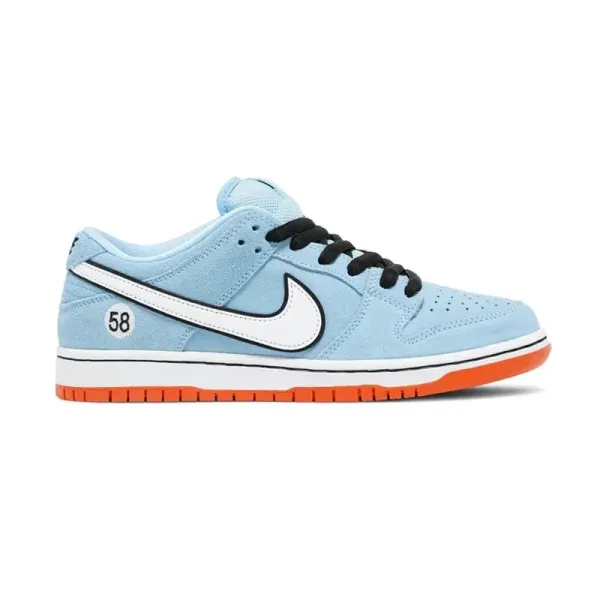 Nike SB Dunk Low '58' Light Blue Orange Sneakers - 1
