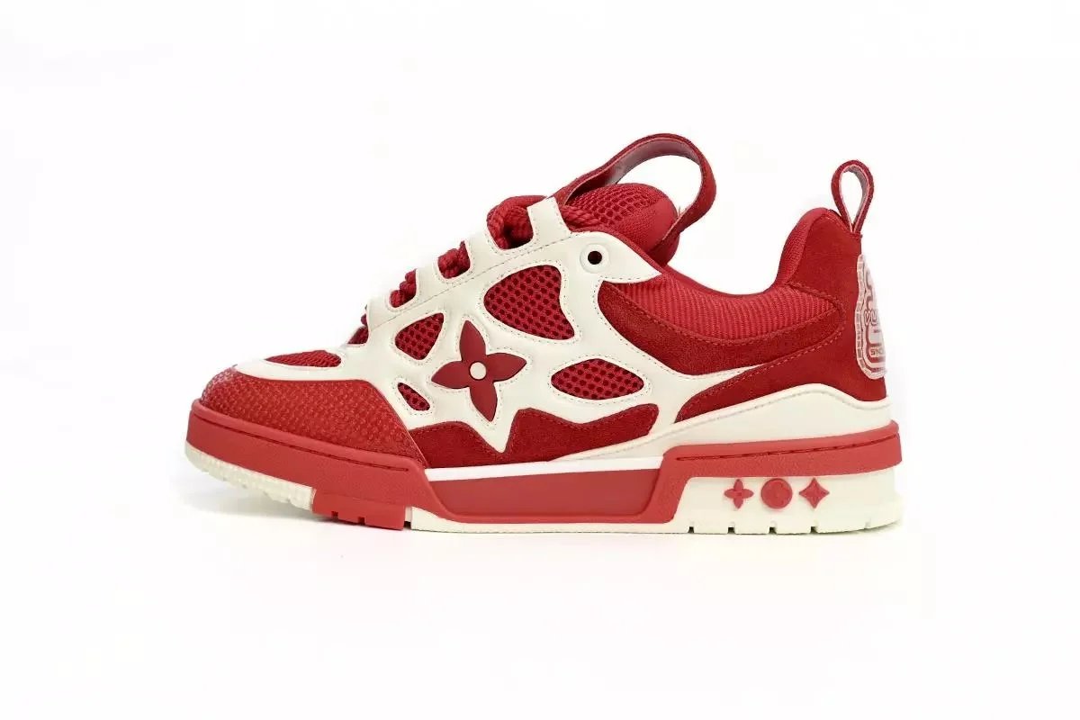 Louis Vuitton Archlight Red and White Sneakers - 1